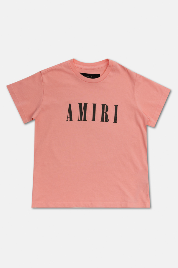 Amiri Kids embellished-logo polo shirt