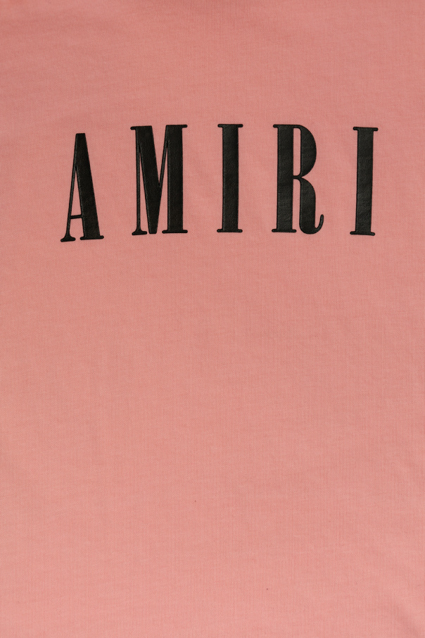 Amiri Kids essentials leather shirt dress