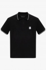 Thom Browne pointelle-knit polo shirt
