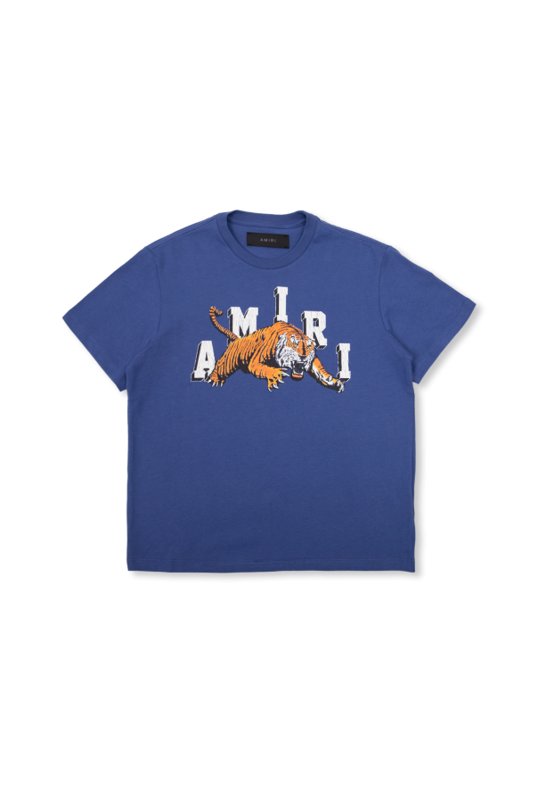 Amiri Kids Yohji Yamamoto x New Era eagle-print T-shirt Nero