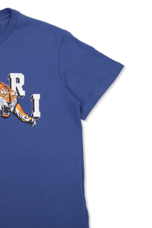 Amiri Kids Yohji Yamamoto x New Era eagle-print T-shirt Nero