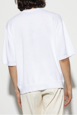 Amiri Sweater with short sleeves