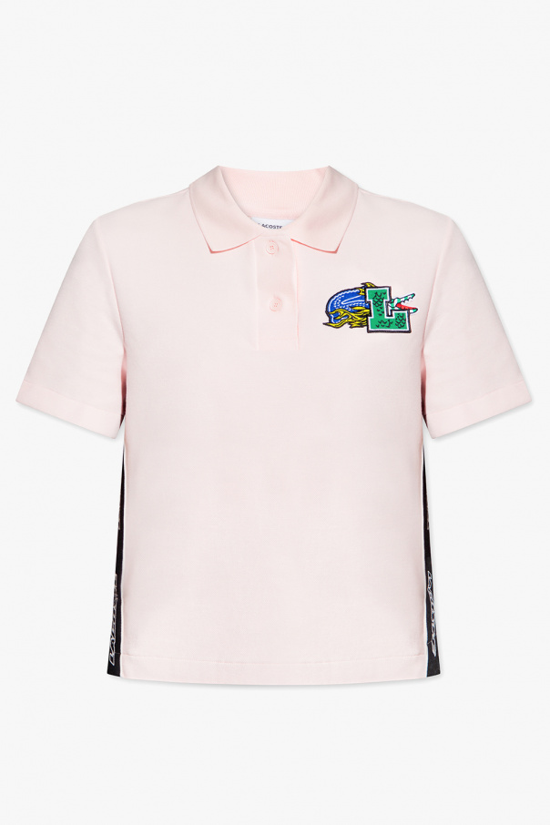 Lacoste Укороченная рубашка ralph lauren branding polo снижка до 15.01.23