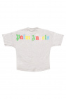 Palm Angels Kids Channel timeless summer elegance in the white Eula shirt from