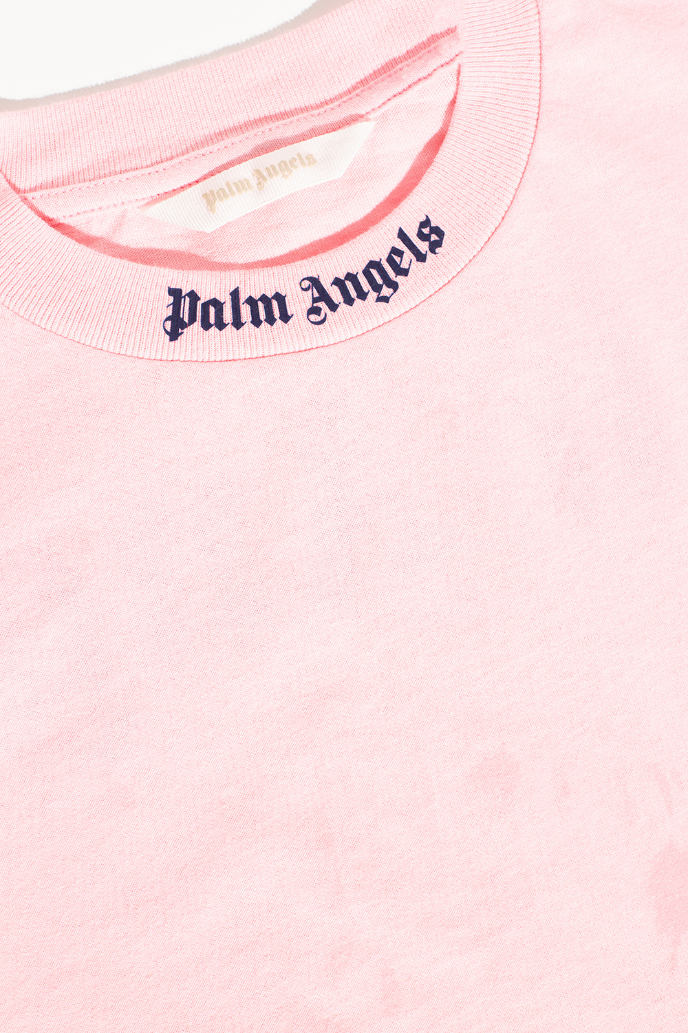 Palm Angels Kids short-sleeve fitted T-shirt Green