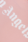 Palm Angels Kids PINK T-shirt with logo