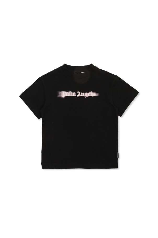 T-shirt with printed logo od Palm Angels Kids