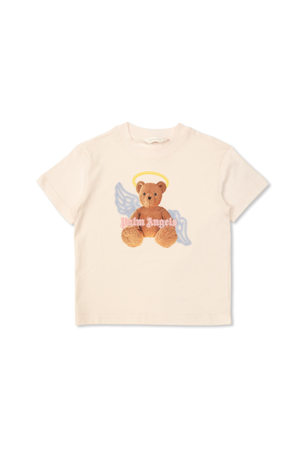 T-shirt with print od Palm Angels Kids