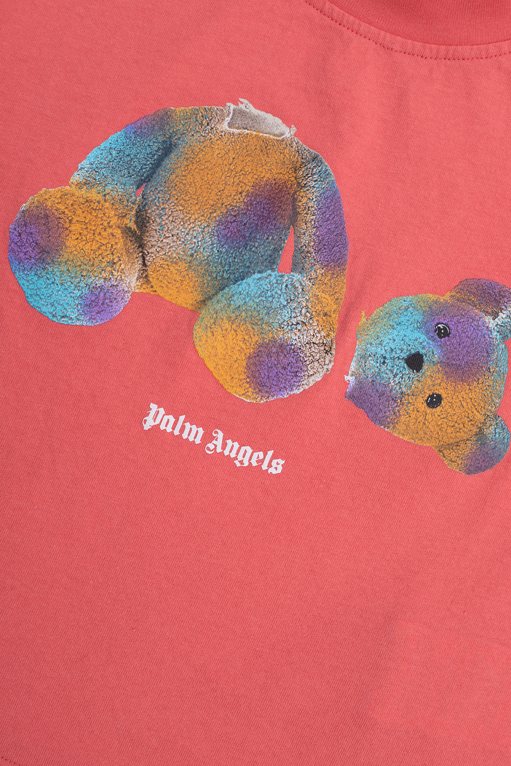 PALM ANGELS BEAR T-SHIRT in orange - Palm Angels® Official