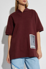 LACOSTE RUNWAY BURGUNDY Polo with patch