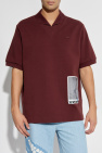 LACOSTE RUNWAY BURGUNDY Polo with patch