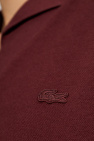 LACOSTE RUNWAY BURGUNDY Polo with patch