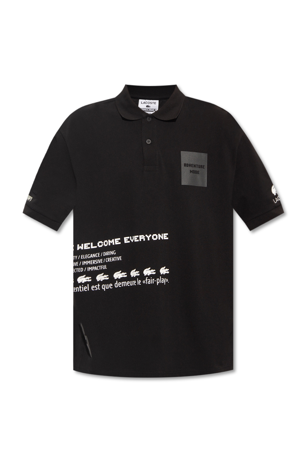 IetpShops Germany - el producto Lacoste Textile EU 46 Green Navy - Lacoste  x Minecraft Lacoste