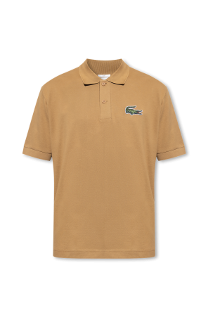 logo short-sleeve silk shirt od Lacoste
