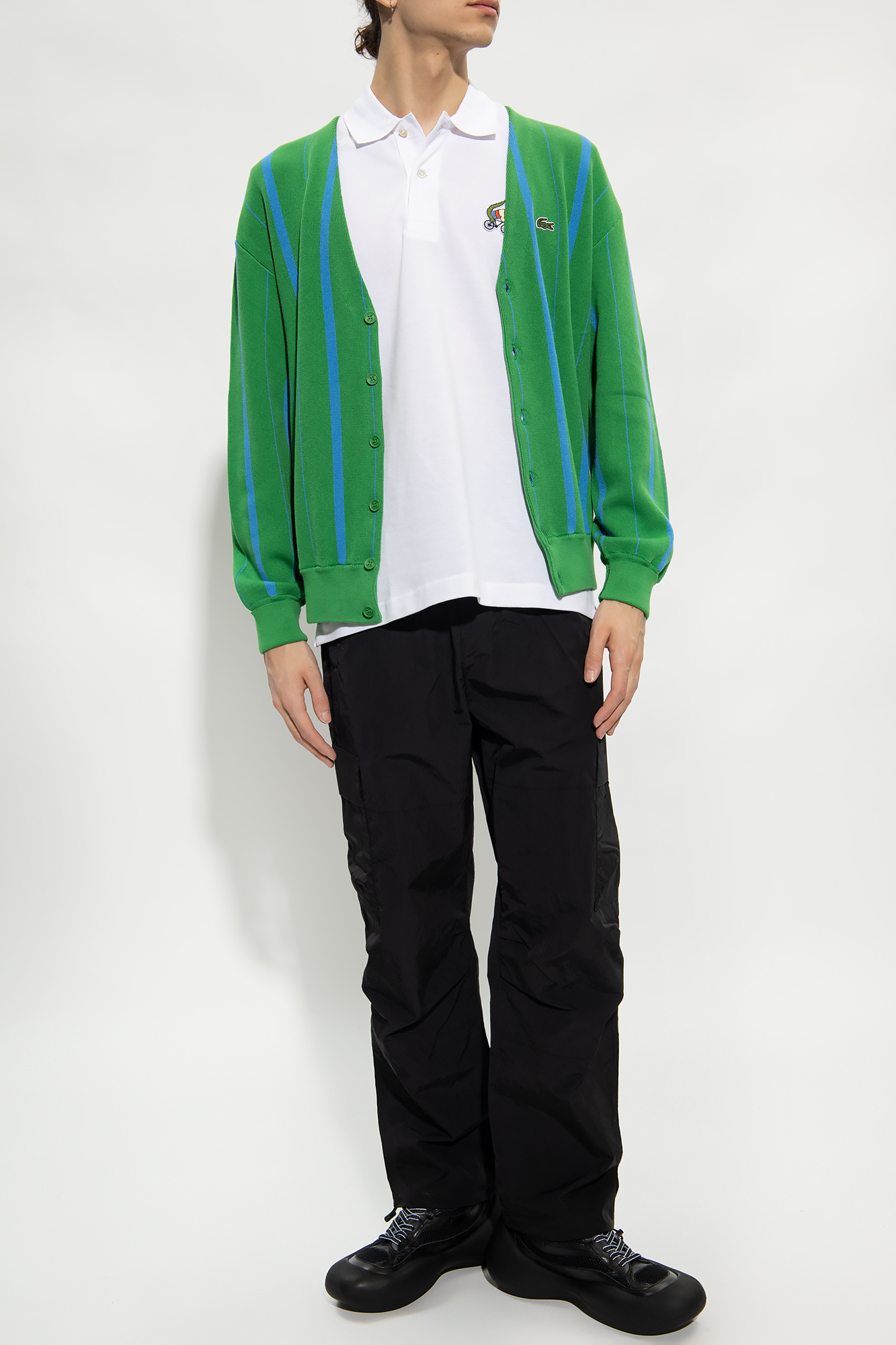 Green Netflix Edition Track Pants by Lacoste on Sale