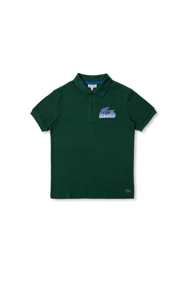 Polo shirt with logo od Lacoste Kids