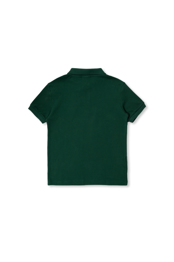 Lacoste Kids Polo shoulder with logo