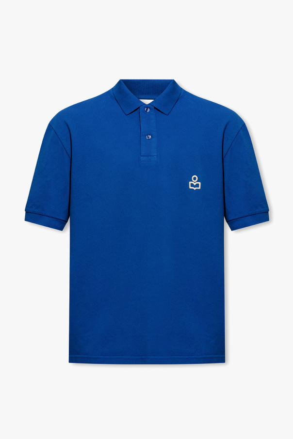 MARANT ‘Afko’ polo logo shirt