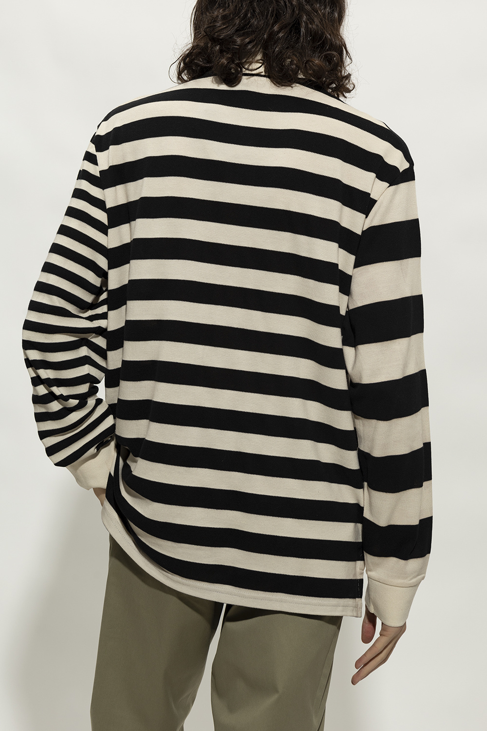 MARANT ‘Arto’ striped polo Bay shirt