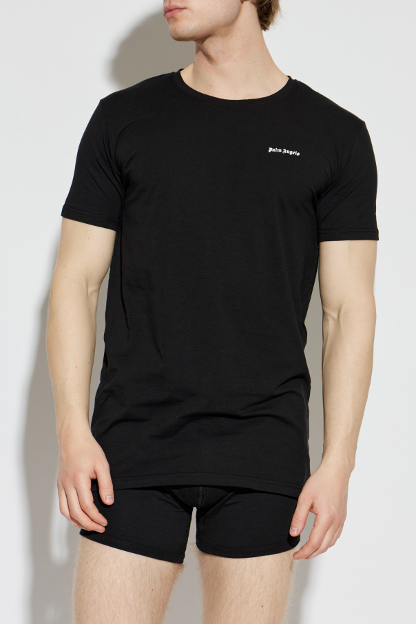 Palm Angels T-shirt bieliźniany z logo