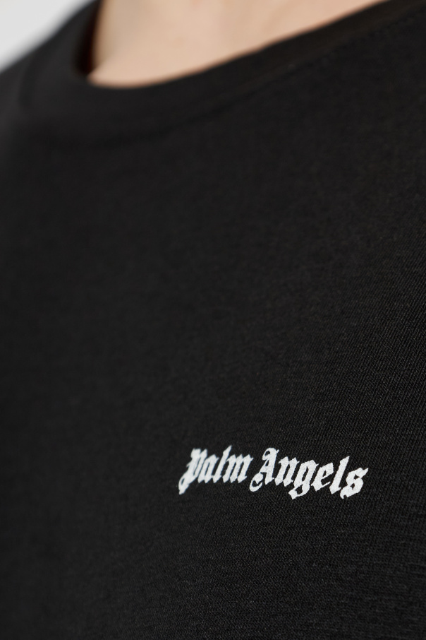 Palm Angels T-shirt bieliźniany z logo