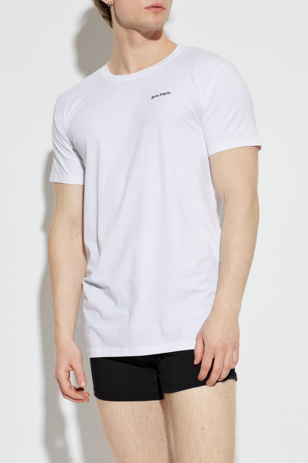 Palm Angels T-shirt bieliźniany z logo