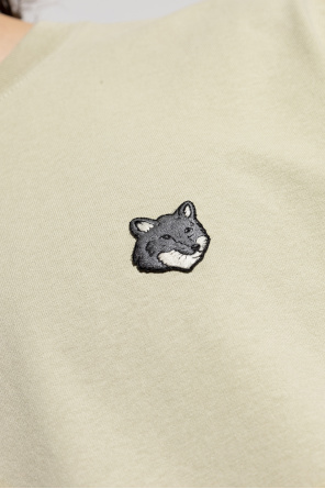 Maison Kitsuné Camiseta con logo