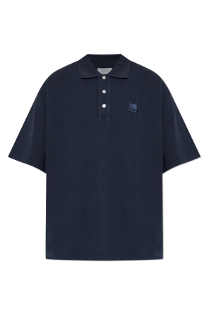 Polo z naszywką z logo