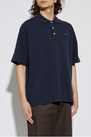 Maison Kitsuné Polo with logo patch