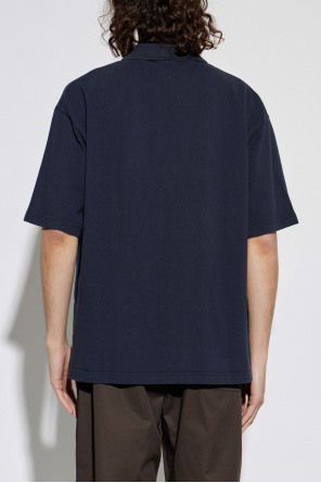 Maison Kitsuné Polo with logo patch