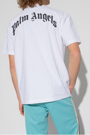 Palm Angels White long-sleeved t-shirt from