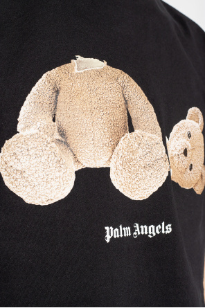 Palm Angels crewneck embroidered logo sweatshirt