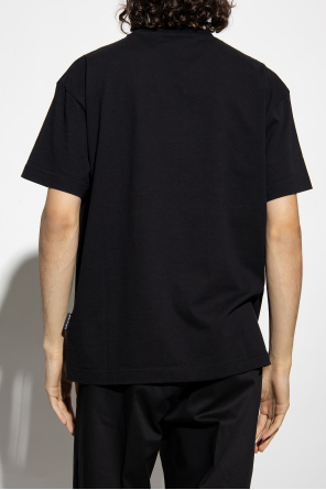 Palm Angels: Black Printed T-Shirt