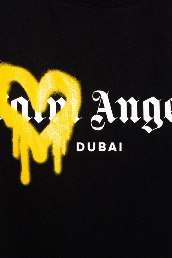 PALM ANGELS - Dubai graphic-print cotton-jersey T-shirt