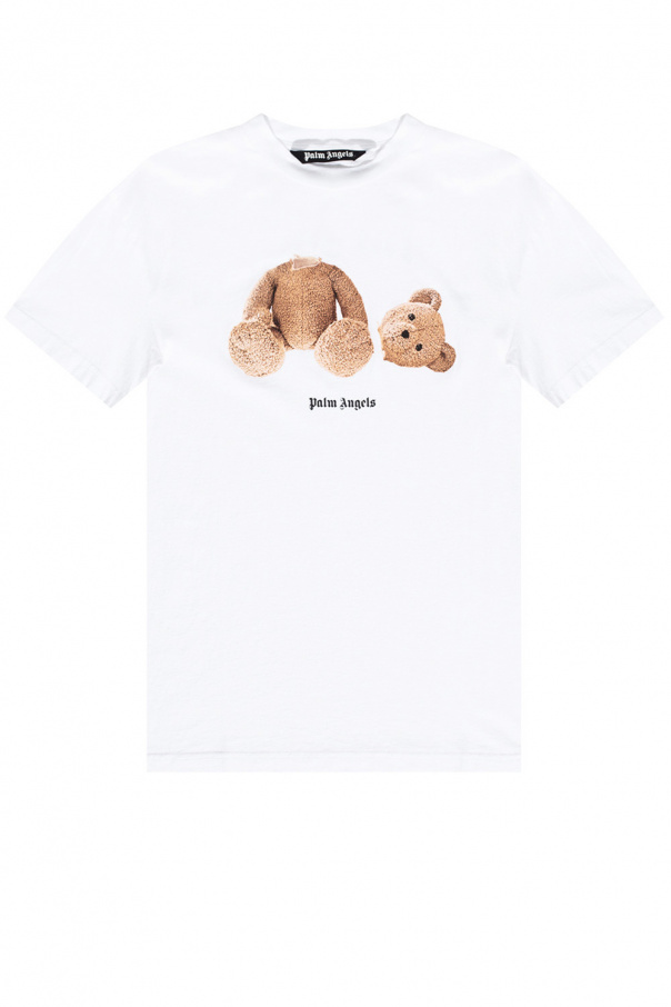 BEAR IN LOVE T-SHIRT in black - Palm Angels® Official