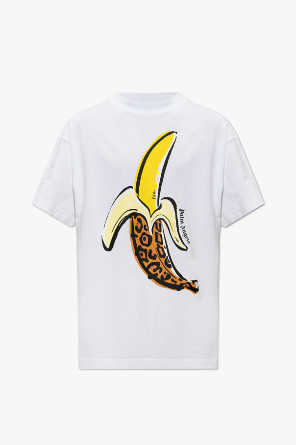 Palm Angels T-shirt Artikel z nadrukiem