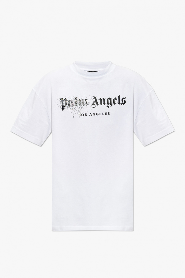 Palm Angels Fringed wool sweater