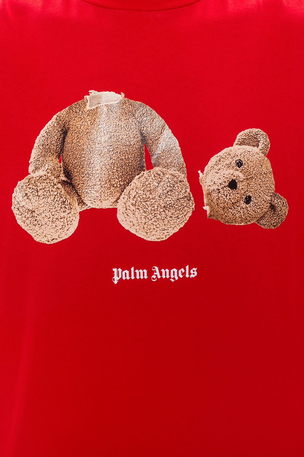 Palm Angels - Logo-Embroidered Faux Fur Teddy Bear Palm Angels