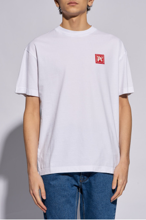Palm Angels T-shirt Woven with logo