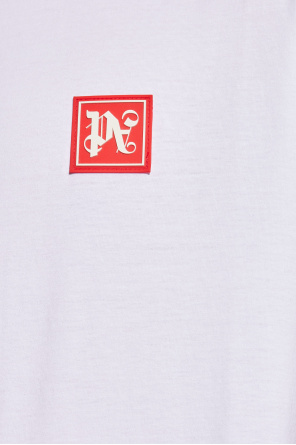 Palm Angels T-shirt Woven with logo