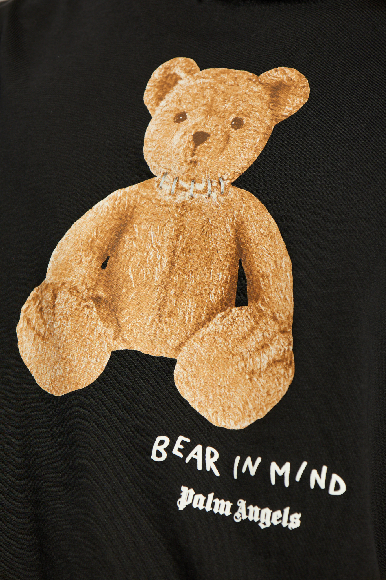 Camiseta Palm Angels Bear Hombre Negros Marrom Online Compa
