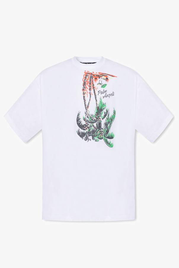 Palm Angels T-shirt dotted with logo