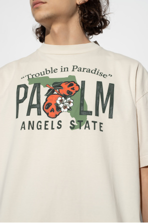 Palm Angels Floral Silk Voile Shirt
