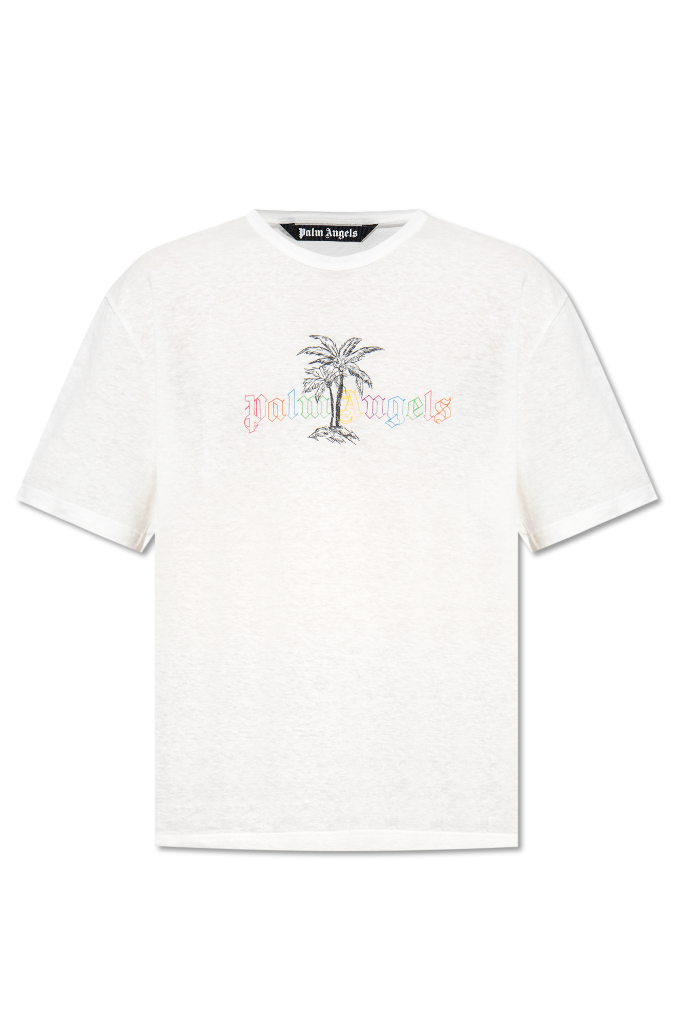 Palm Angels Branded T-shirt