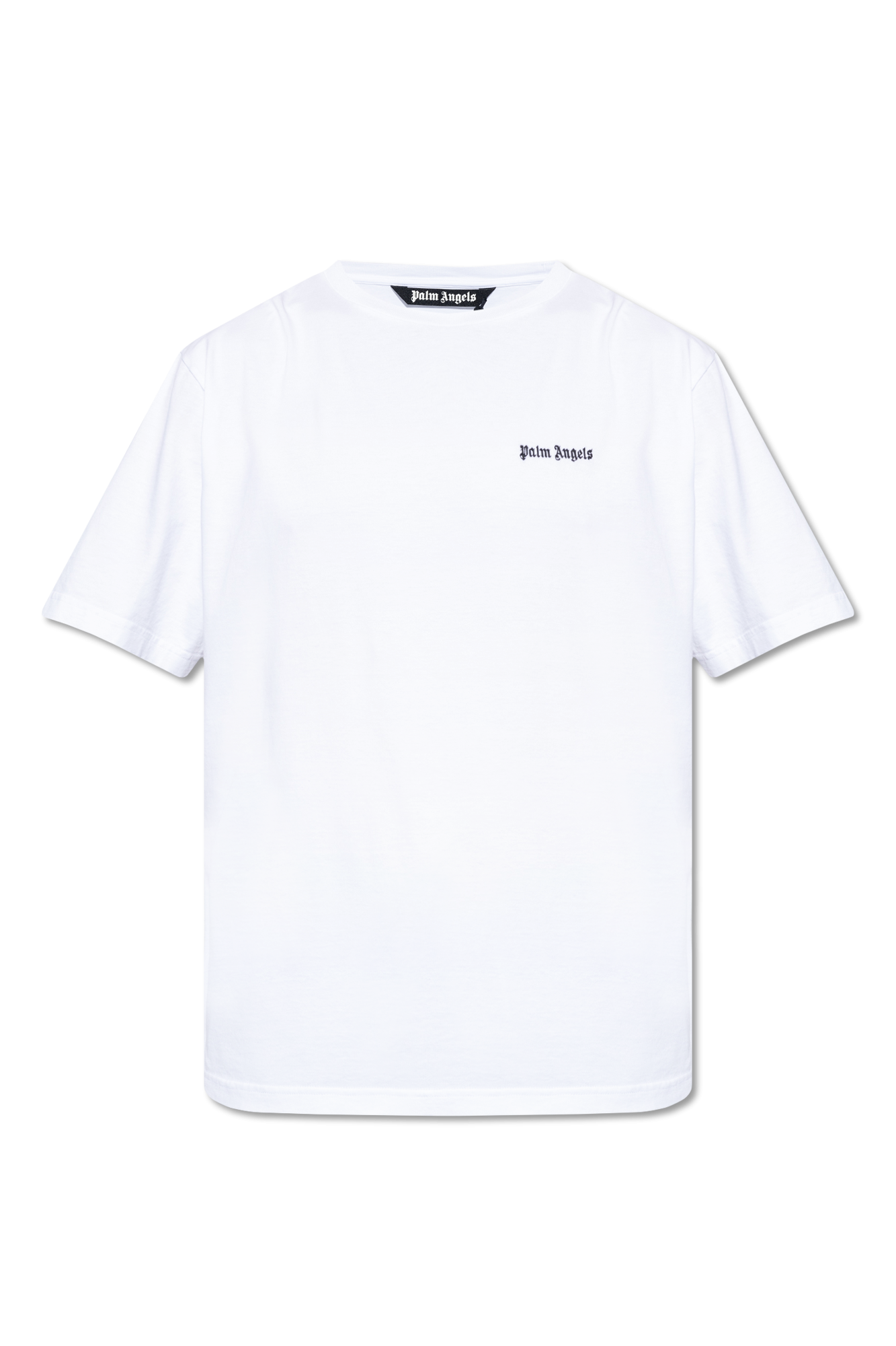 White T-shirt with logo Palm Angels - Vitkac Canada