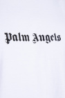 Palm Angels WHITE T-shirt with logo