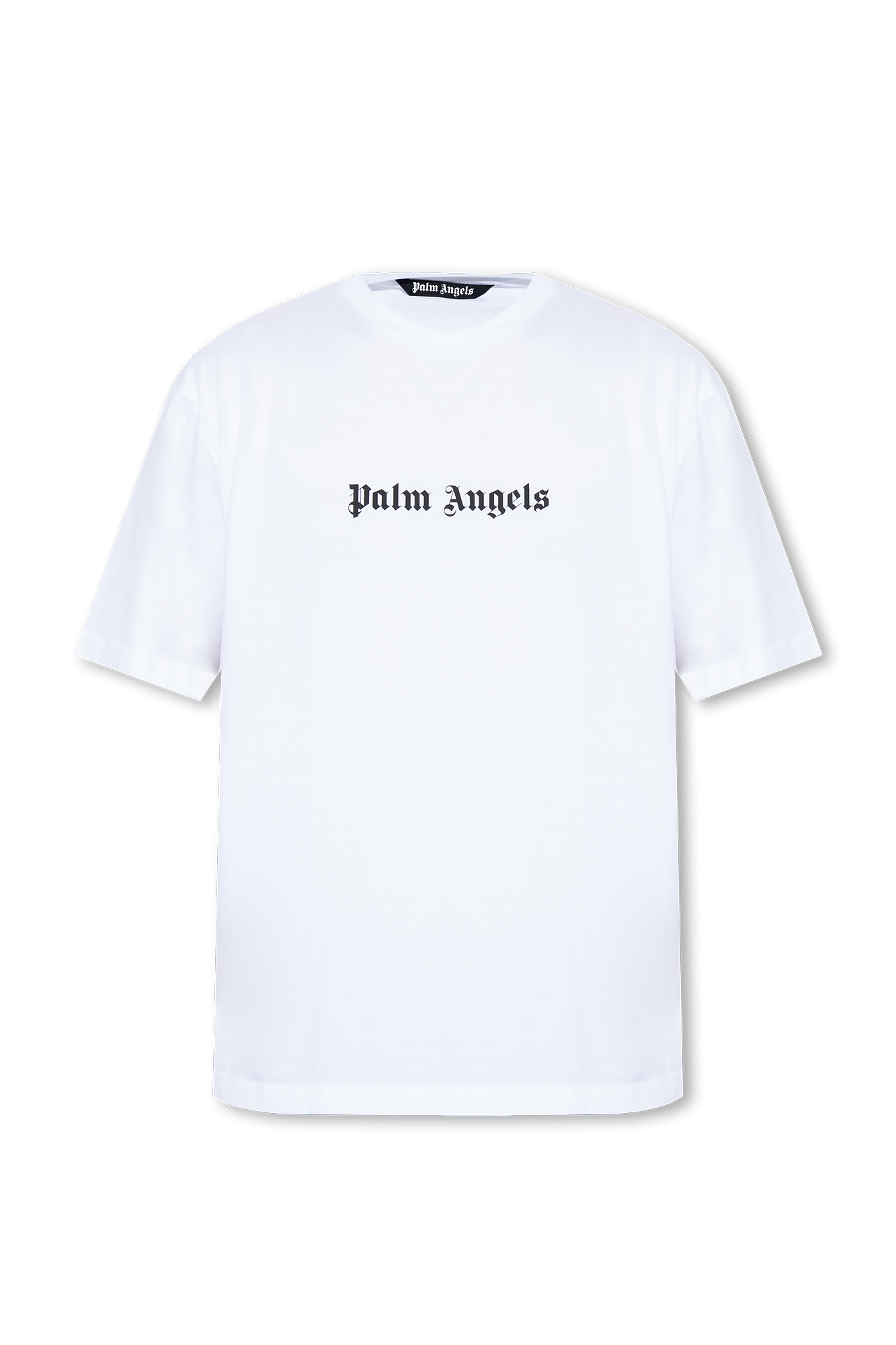 Palm Angels Vertical Logo T Shirt White – Tenisshop.la