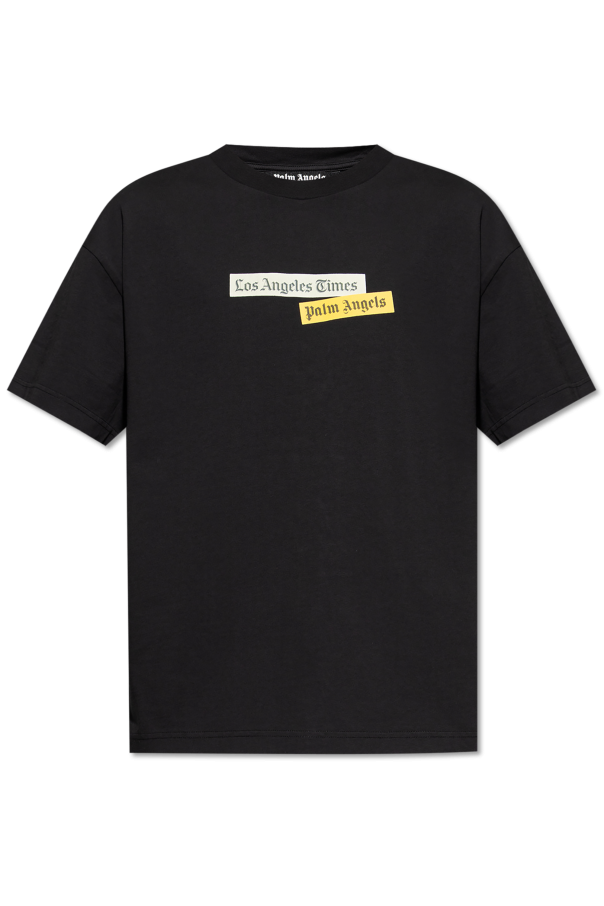 T-shirt with printed logo od Palm Angels