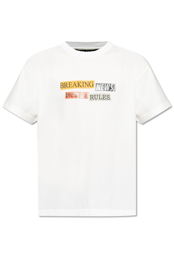 T-shirt with colorful print od Palm Angels