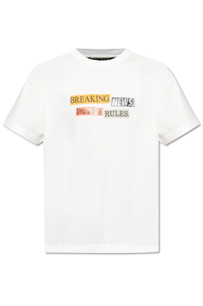 T-shirt with colorful print